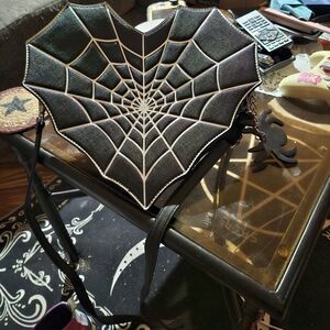 Heart Spiderweb Cossbody